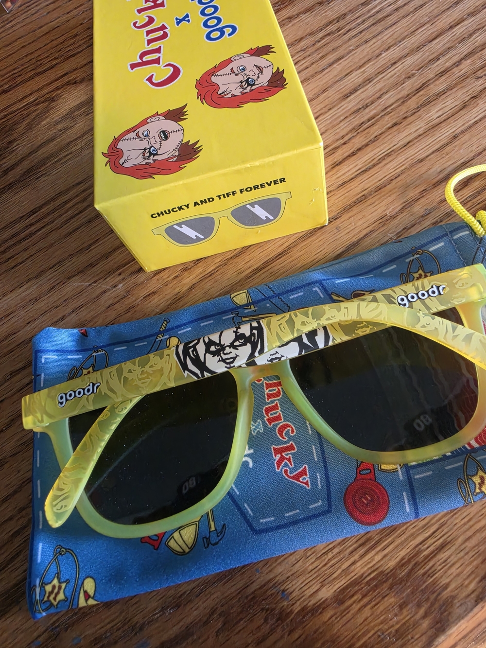 goodr Limited Edition Sunnies Chucky Collab